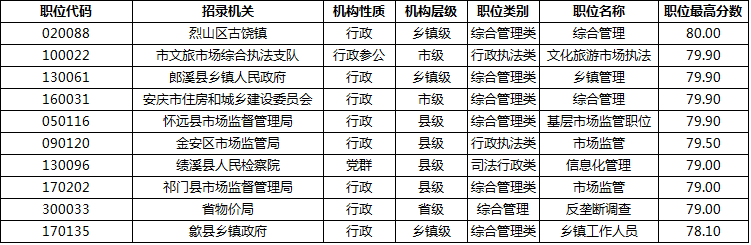 公务员考试满分探究与解析