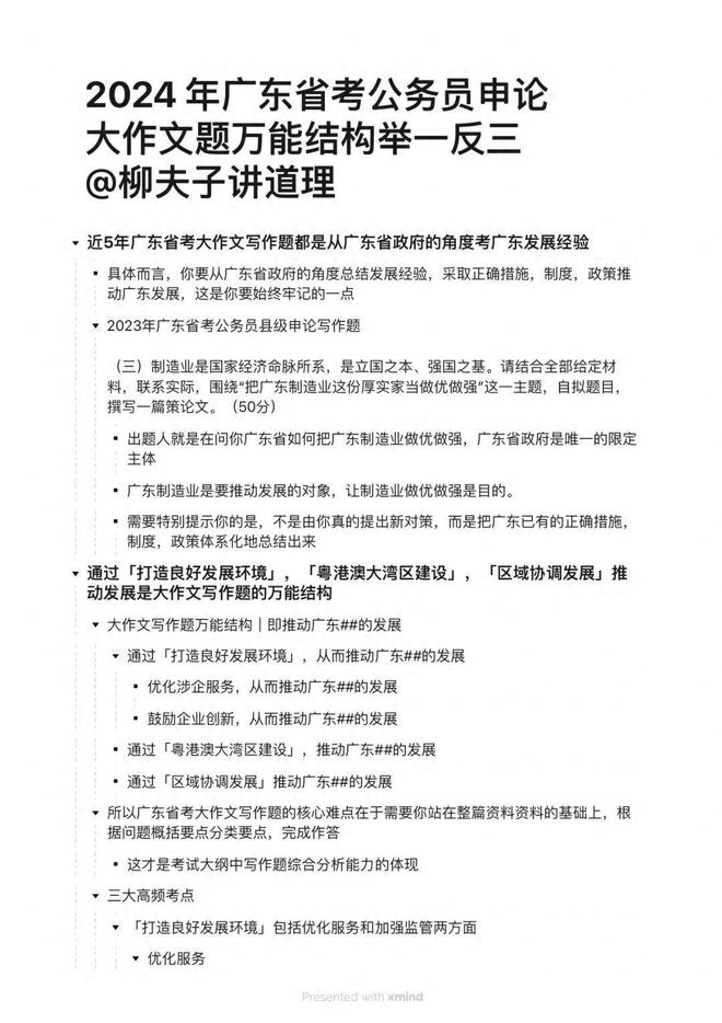 申论文章，探索未来公务员发展之路 —— 以2024年公务员申论备考为中心