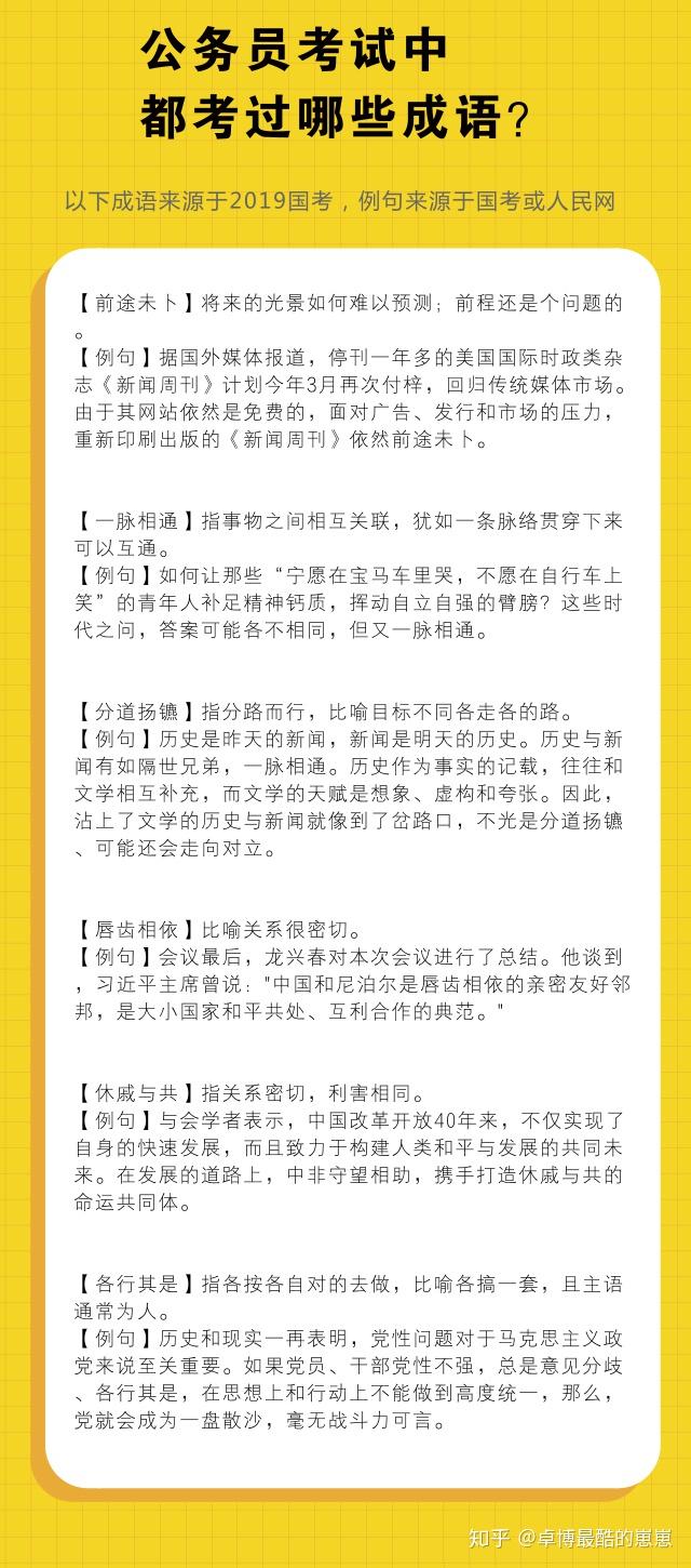 公务员考试必备，常用成语和词语解析及应用指南