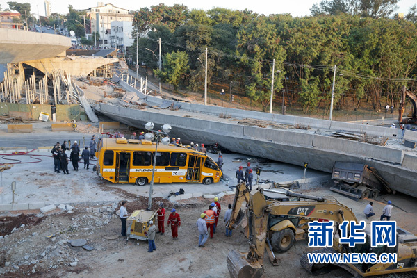 巴西重要桥梁突然坍塌，伤亡悲剧震惊全国