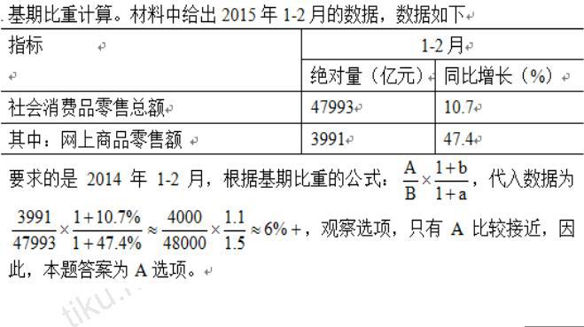 公务员行测资料分析题详解指南