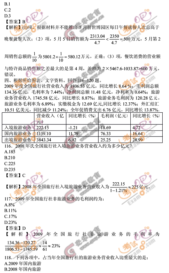 行测题库历年真题详解与解析分析