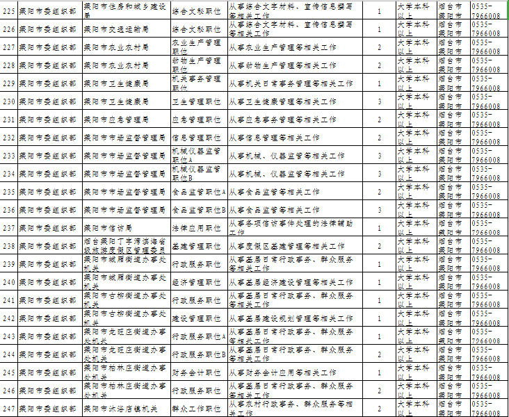 公务员岗位招录表，构建公平透明的招聘体系