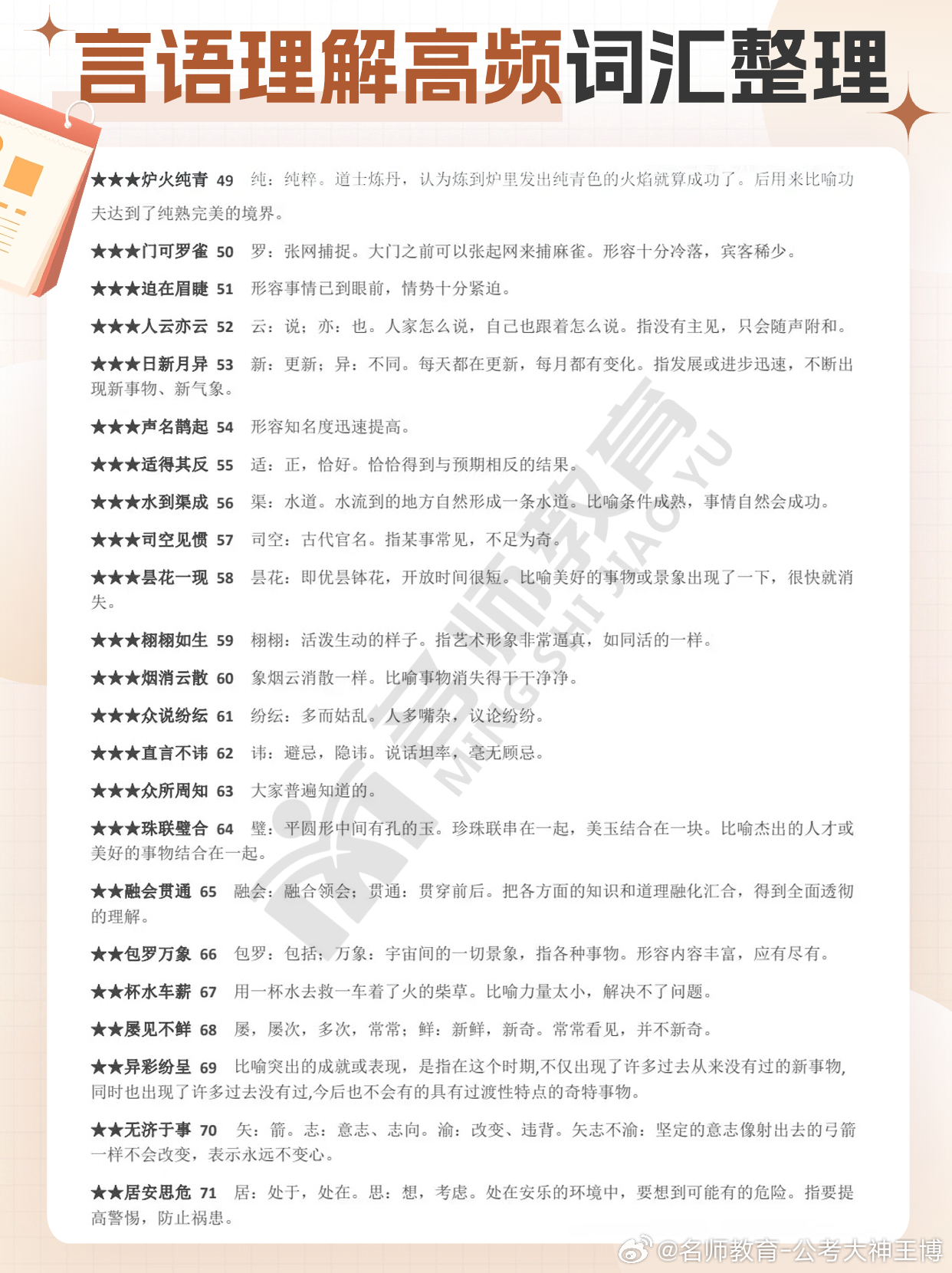 公考必备词汇及其重要性深度解析