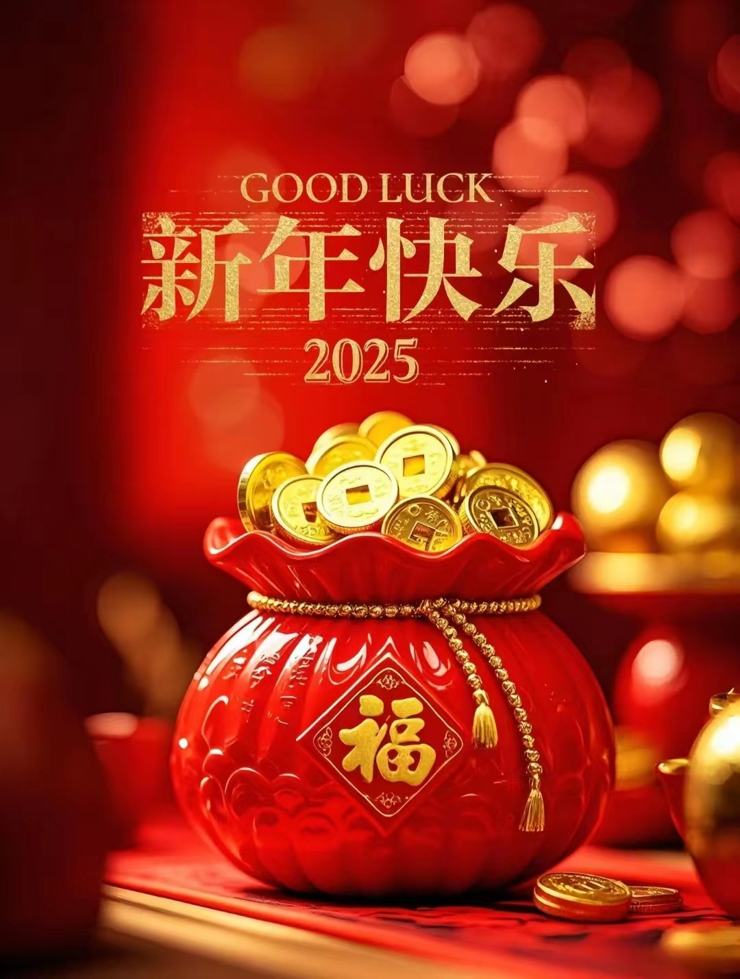 新年祝愿，共同迎接美好未来，快乐相伴每一天