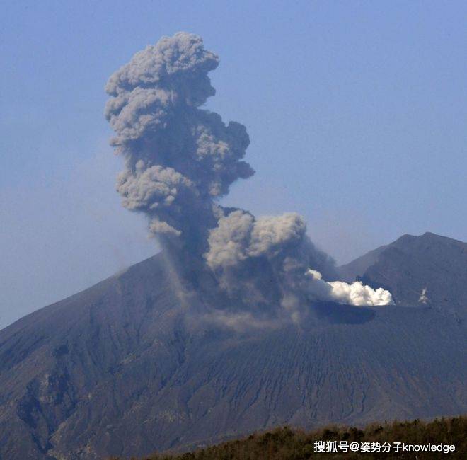 日本樱岛火山爆炸性喷发，自然力量的震撼与警示